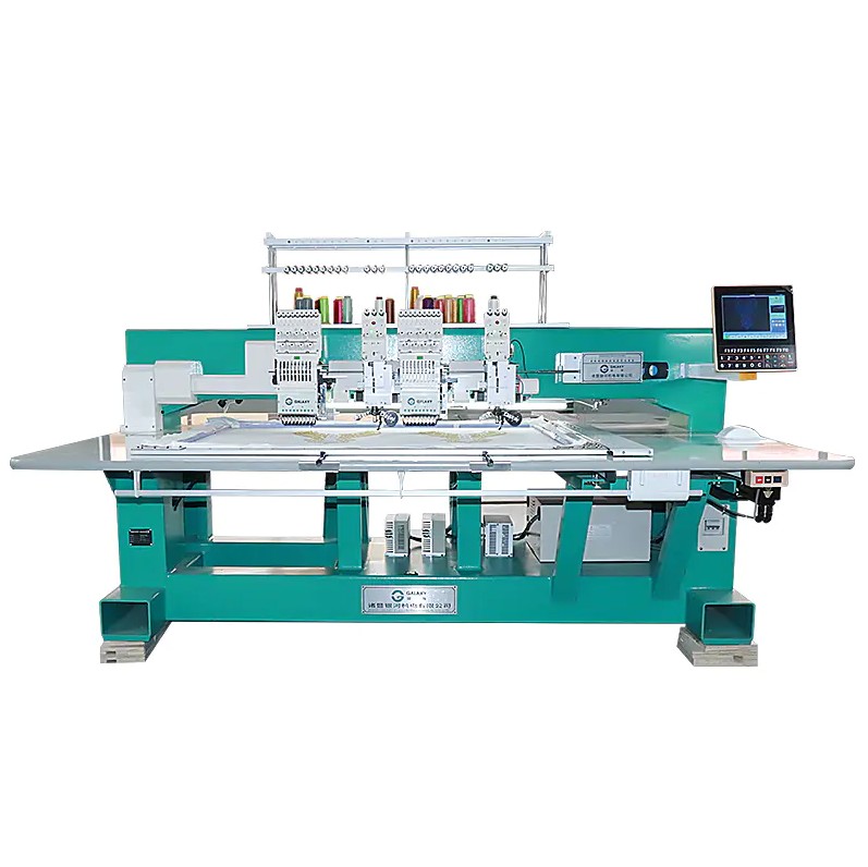 Are There Customization Options Available for Designs on a Flat and Cording Taping Embroidery Machine?