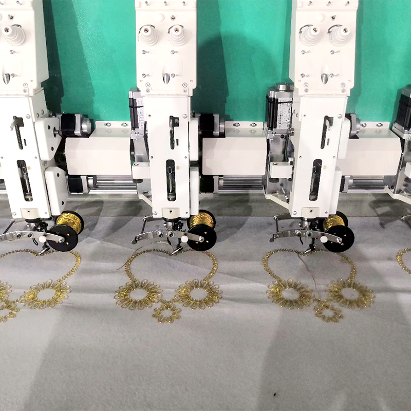 High Speed Coiling Embroidery Machine Coiling Series