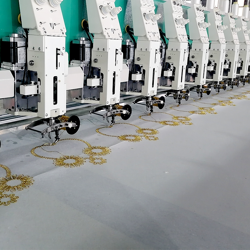 High Speed Coiling Embroidery Machine Coiling Series