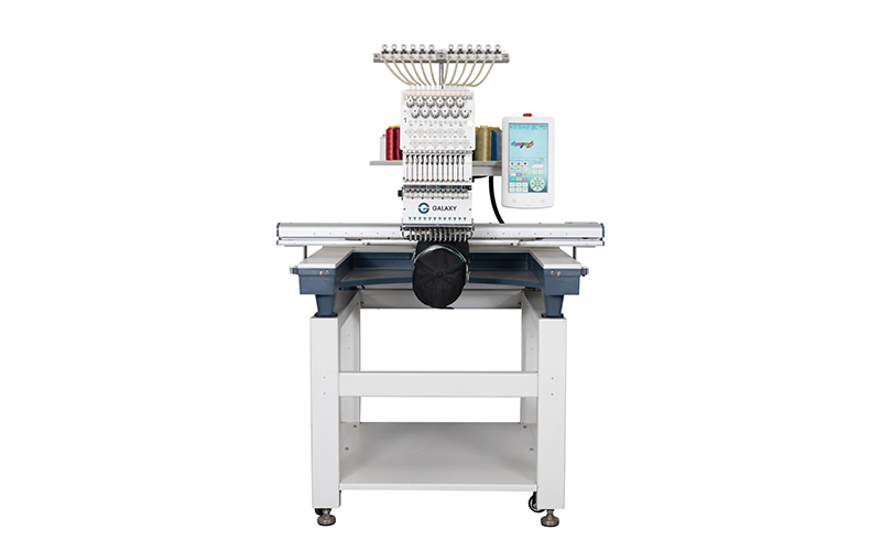 GX1201 12 needles 12 color Single heads embroidery machine 500x800mm